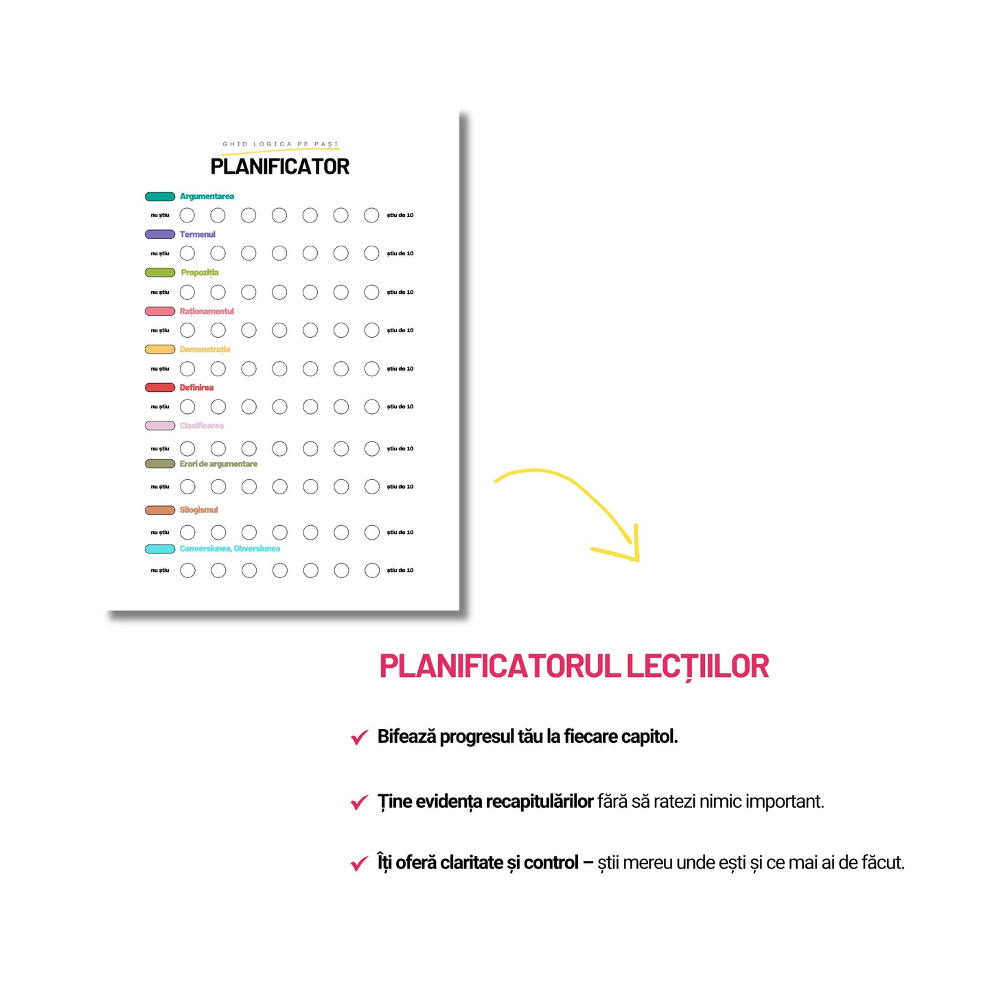 Ghidul Elevului cu 10 la Logică