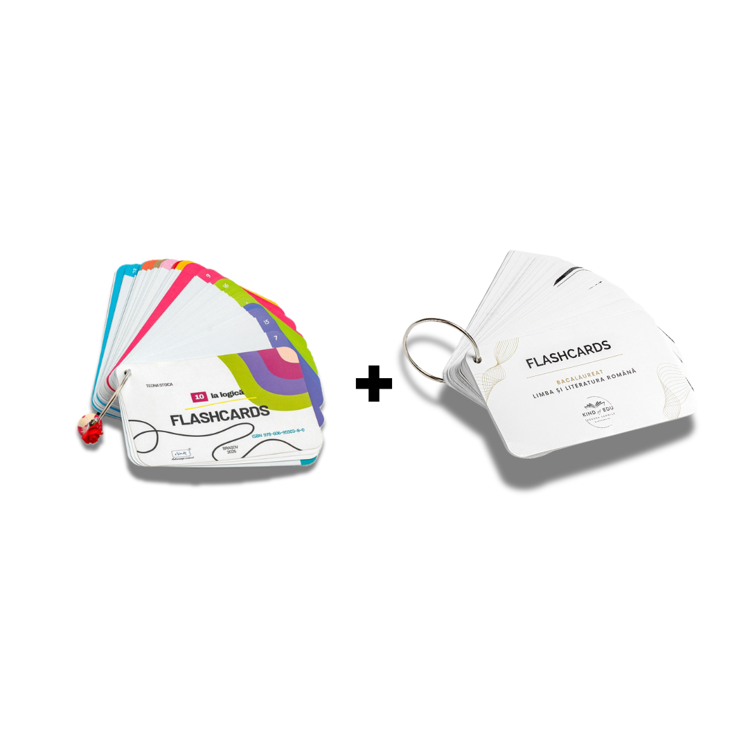 Flashcards - PACHET ECHILIBRAT (Română, Logică)