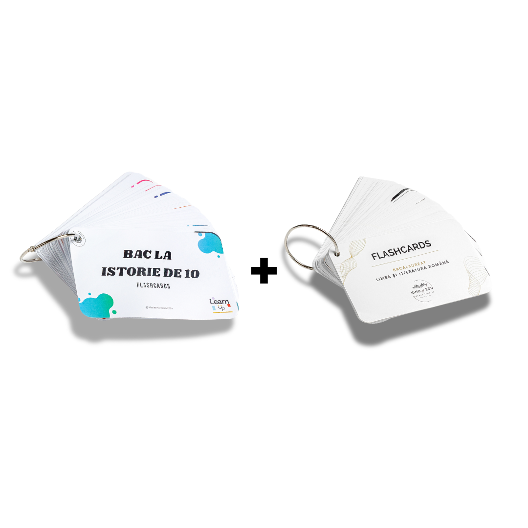 Flashcards - PACHET UMAN MINI (Română, Istorie)
