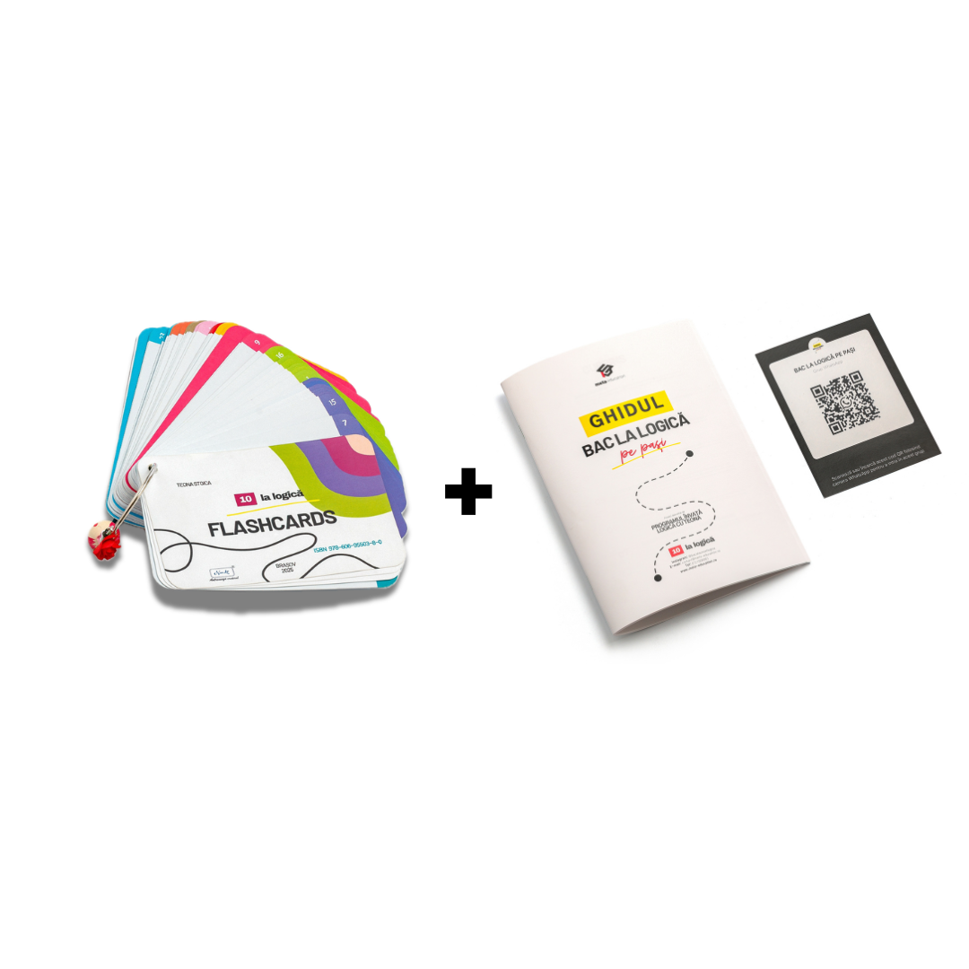 Flashcards Pro - Logică (ghid + flashcards + teme pt bac)
