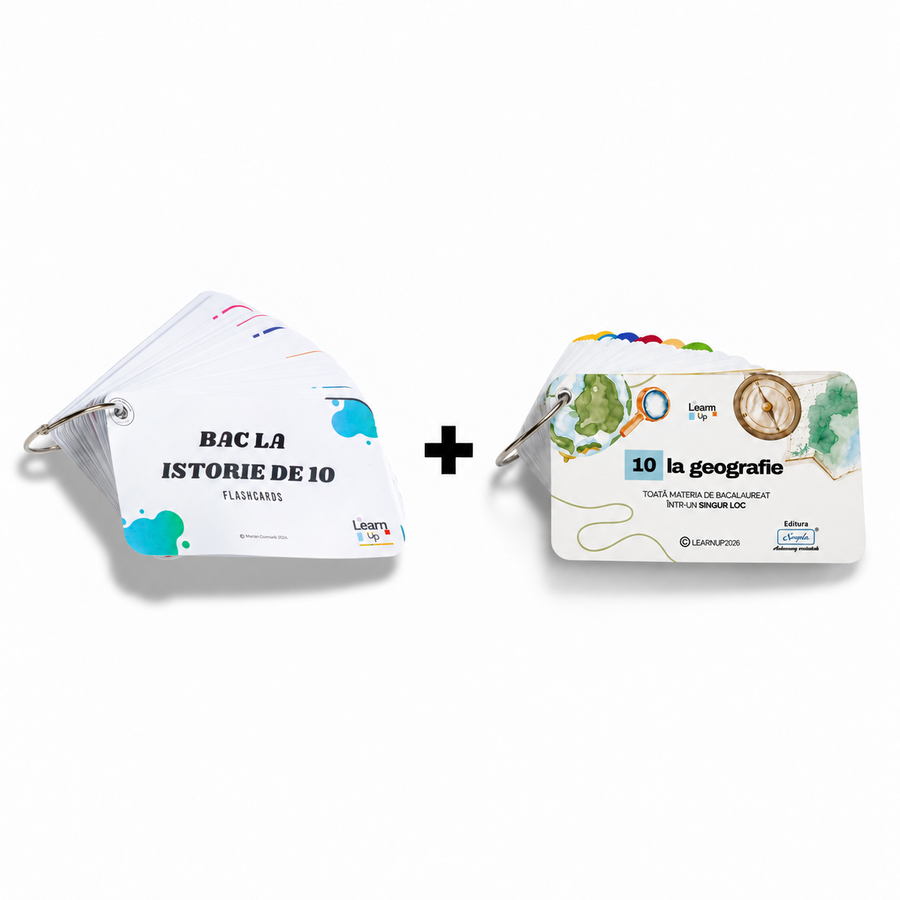 Flashcards - PACHET START (Istorie, Geografie)