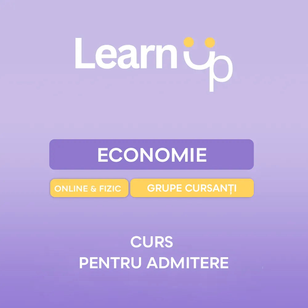 Economie - Admitere Facultate | Curs Fizic - Grupă (prima ședinţă)