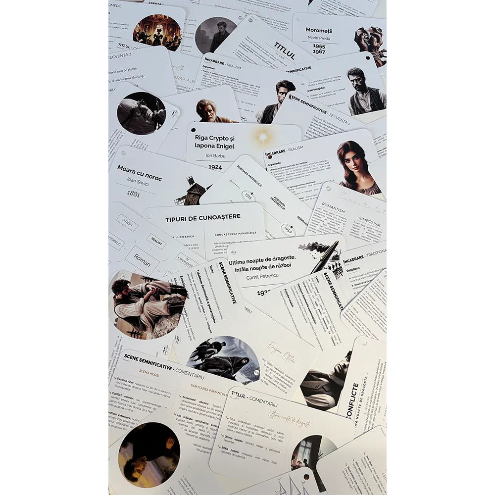 FlashCards - Română ( Bac )